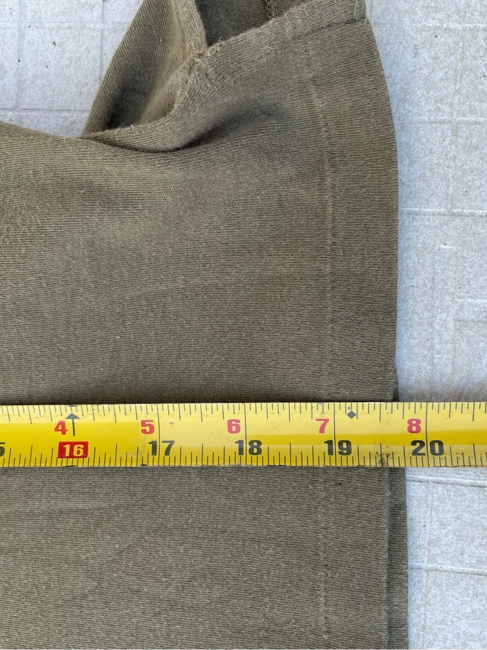 Ralph Lauren Olive Green Polo with Red Accent Collar